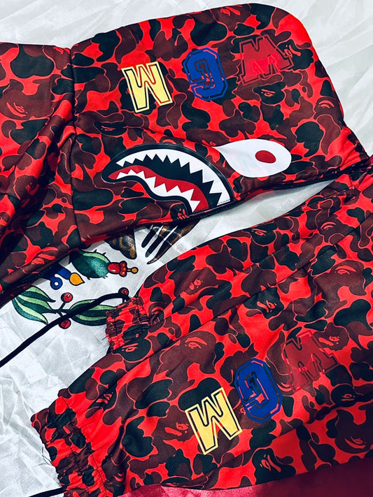 Hoodie Bape Shark